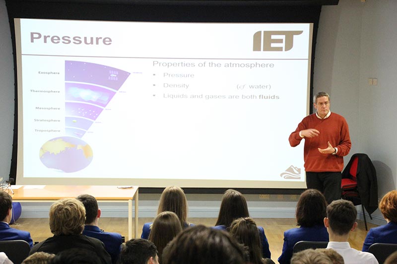 Christmas lecture considers 'What Goes Up Might Come Down’
